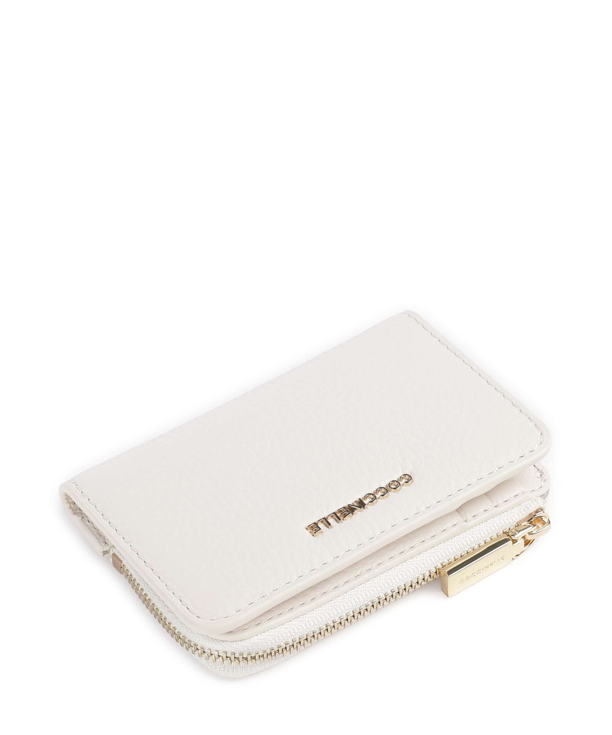 Coccinelle Metallic Soft Wallet blanco
