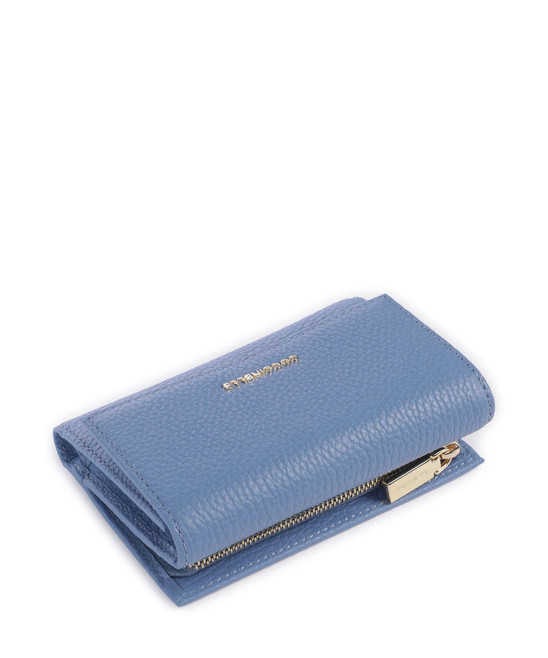 Coccinelle Metallic Soft Wallet azul
