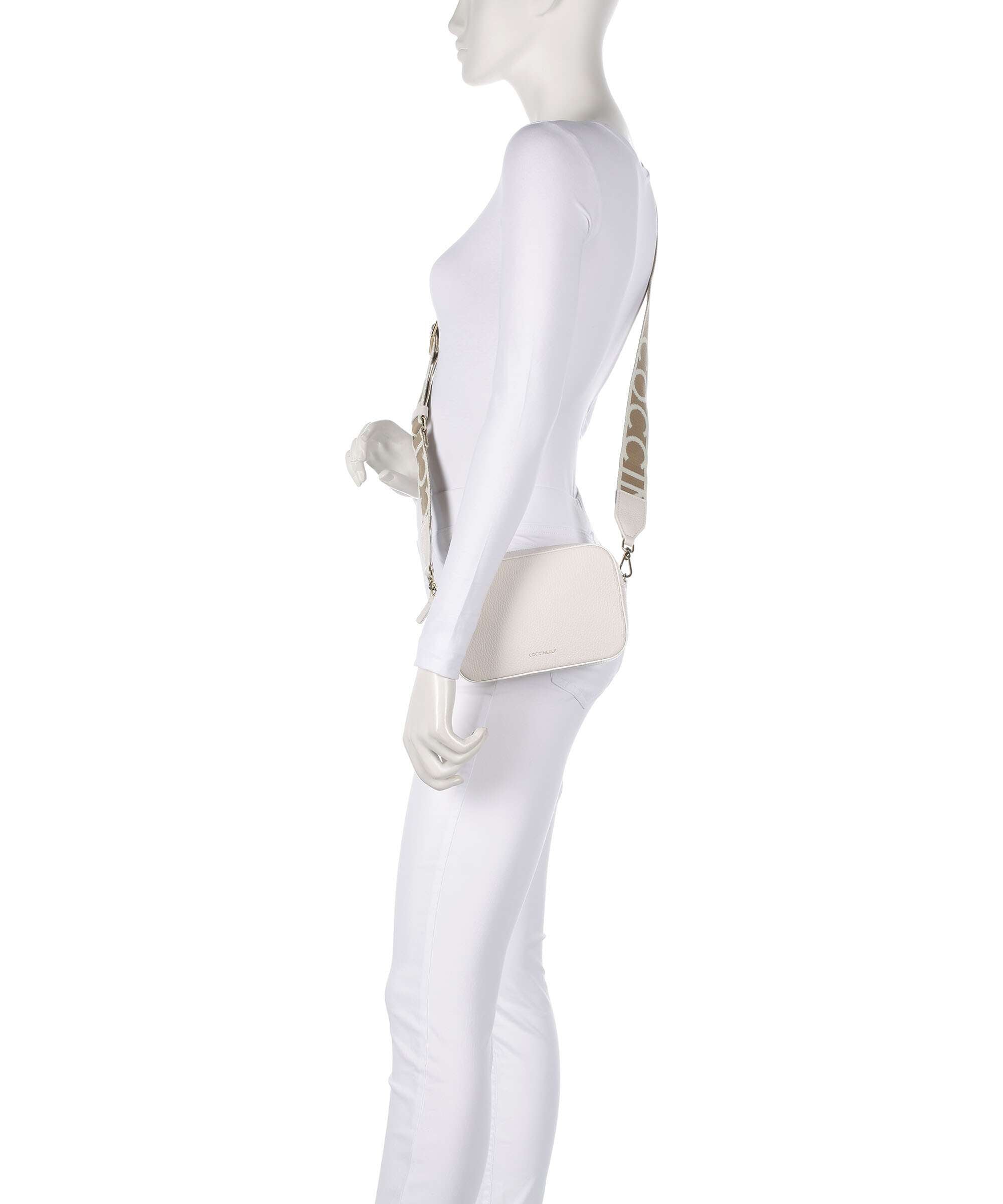 Coccinelle Tebe Crossbody bag blanco
