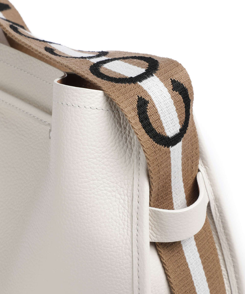 Coccinelle Raquel Bucket bag blanco/skin