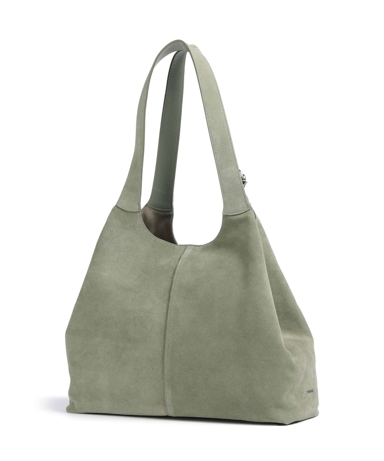 Coccinelle C-Easy Suede Hobo bag greenery