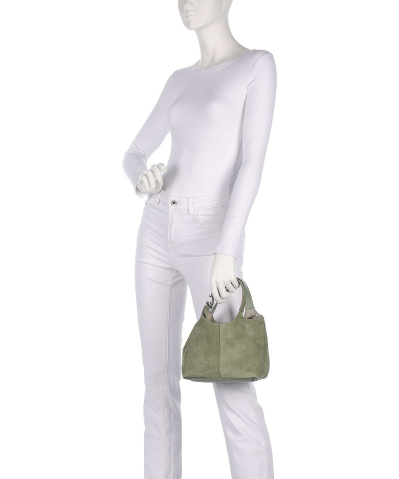 Coccinelle C-Easy Suede Handbag greenery