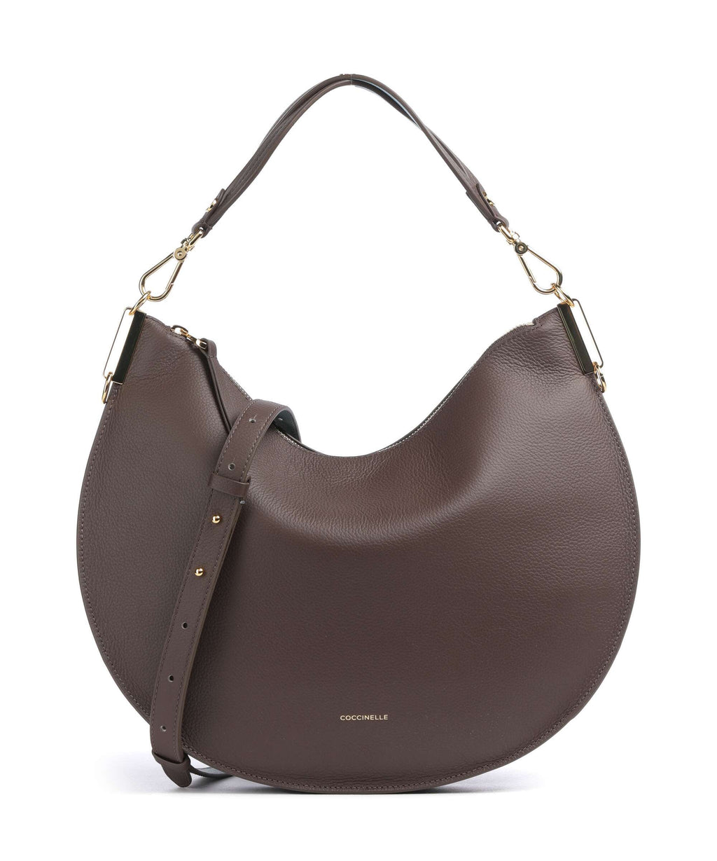 Coccinelle Sunup Hobo bag brunet/arctic blue