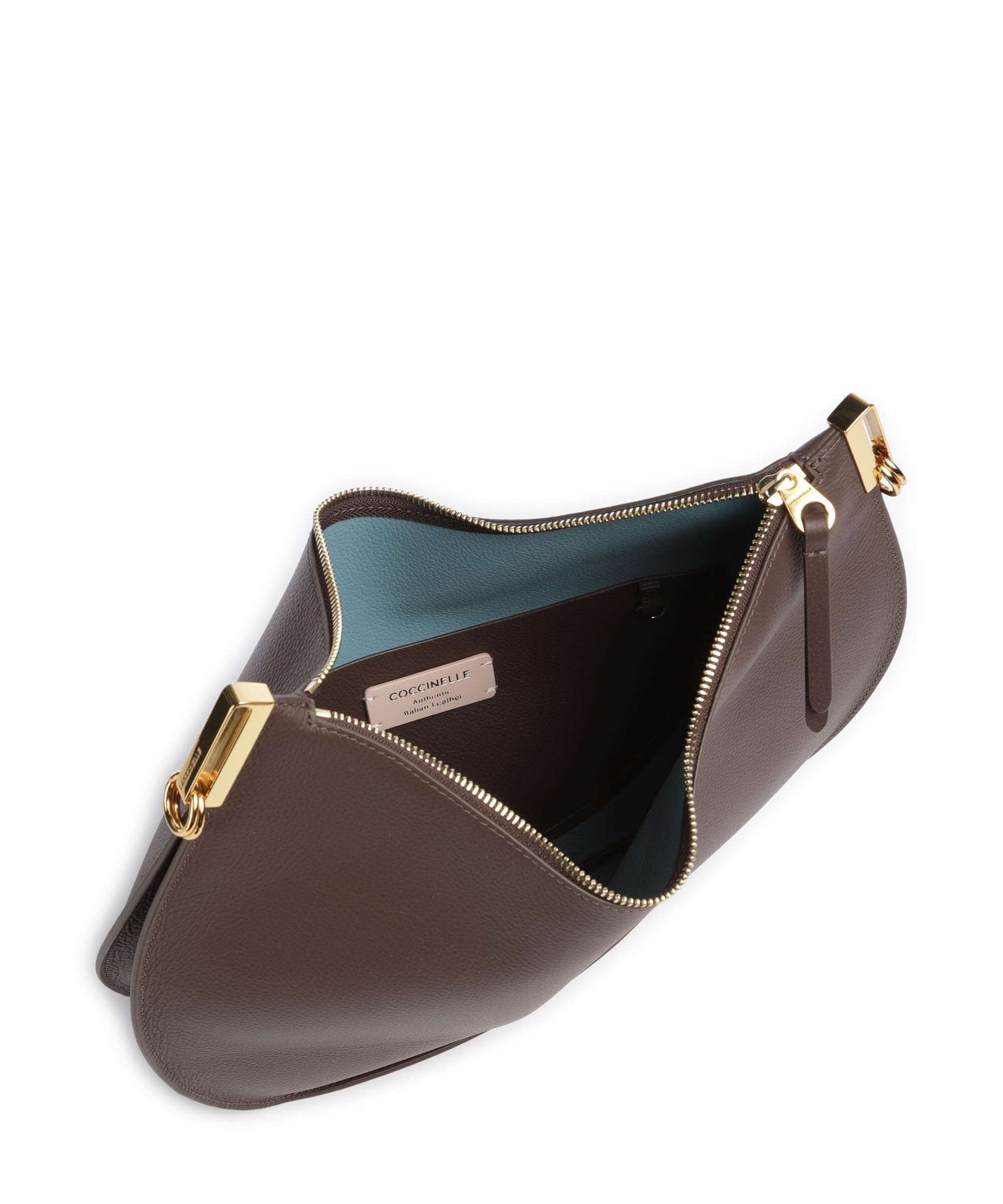 Coccinelle Sunup Hobo bag brunet/arctic blue