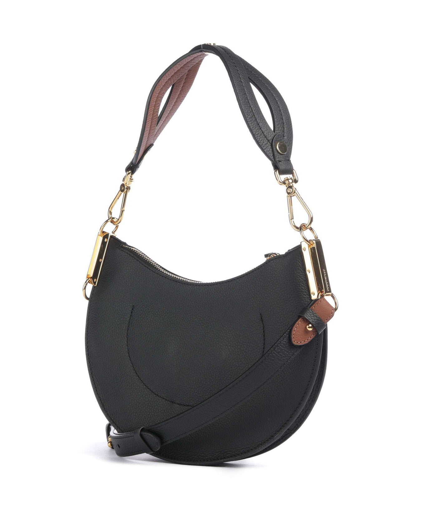 Coccinelle Sunup Shoulder bag noir/cognac