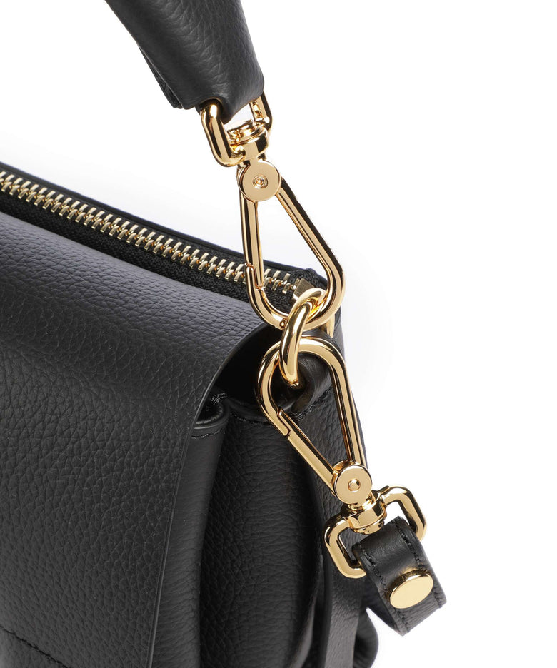 Coccinelle Boheme Grana Double Shoulder bag noir/cognac