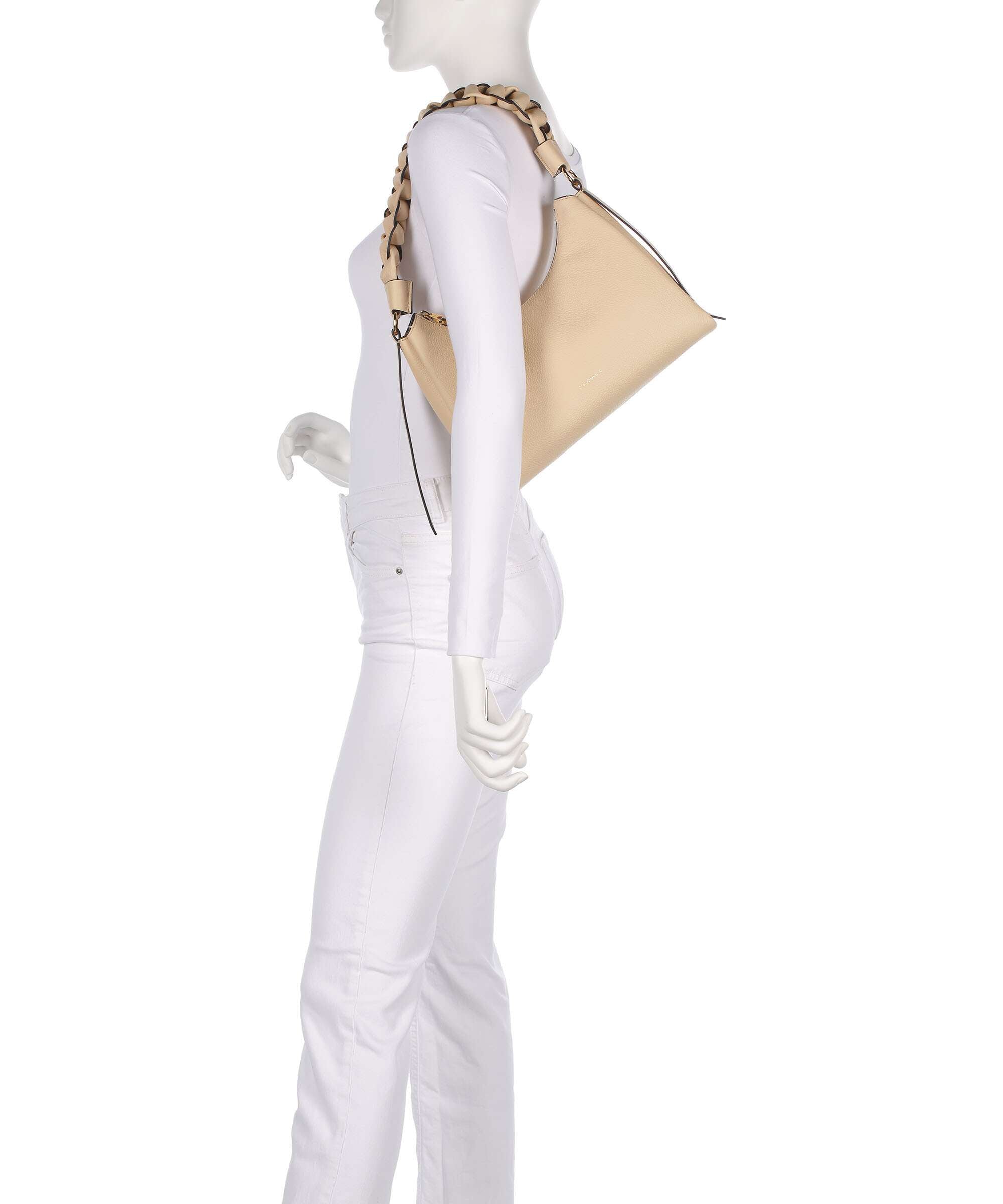 Coccinelle Boheme Grana Double Shoulder bag betulla/cognac