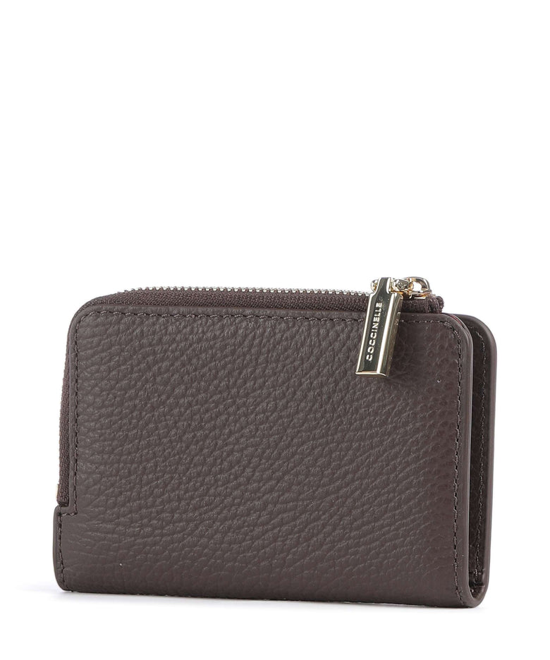 Coccinelle Metallic Soft Wallet brunette