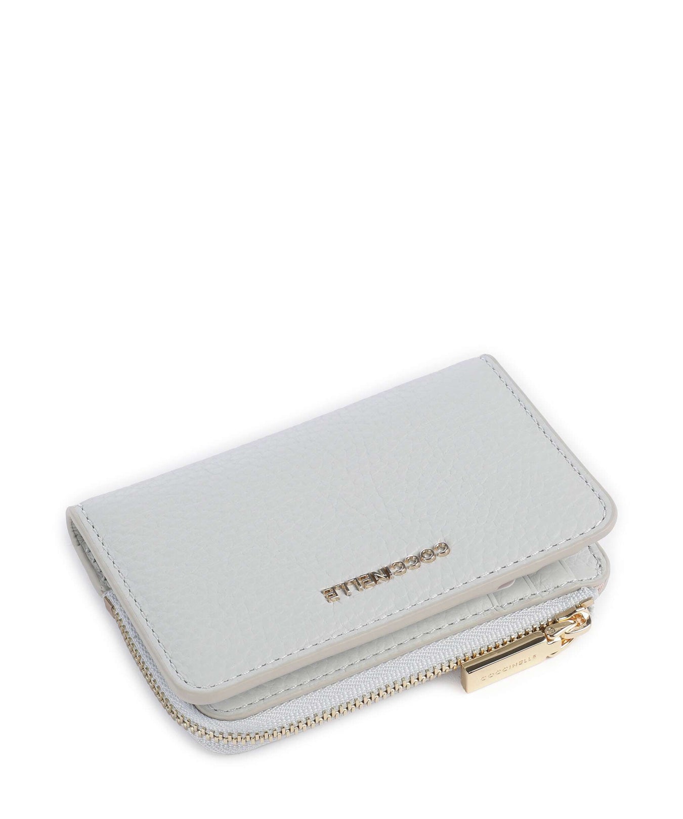 Coccinelle Metallic Soft Wallet snow
