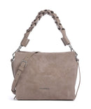 Coccinelle Boheme Suede Handbag warm taupe