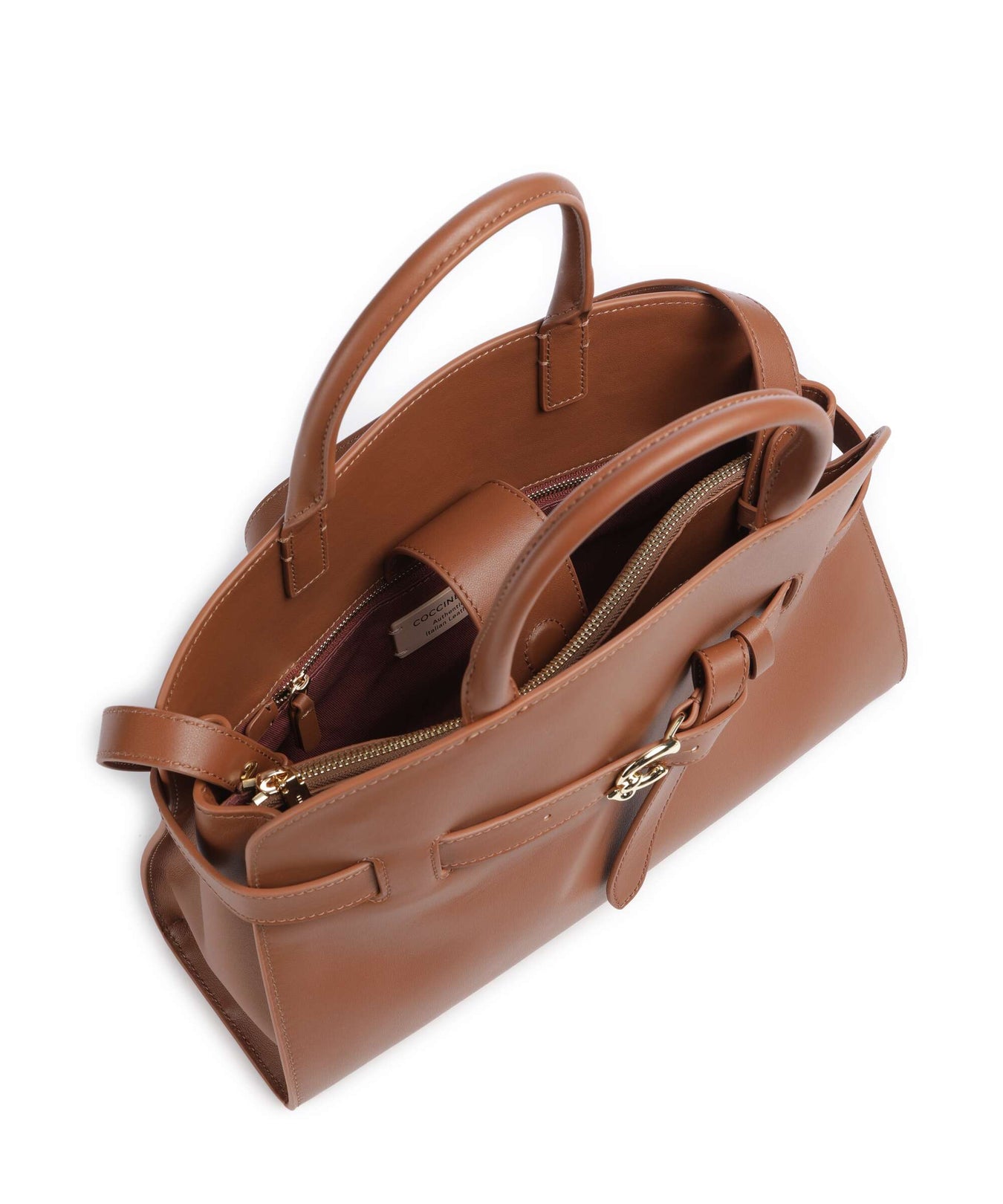 Coccinelle Sabine Handbag cognac