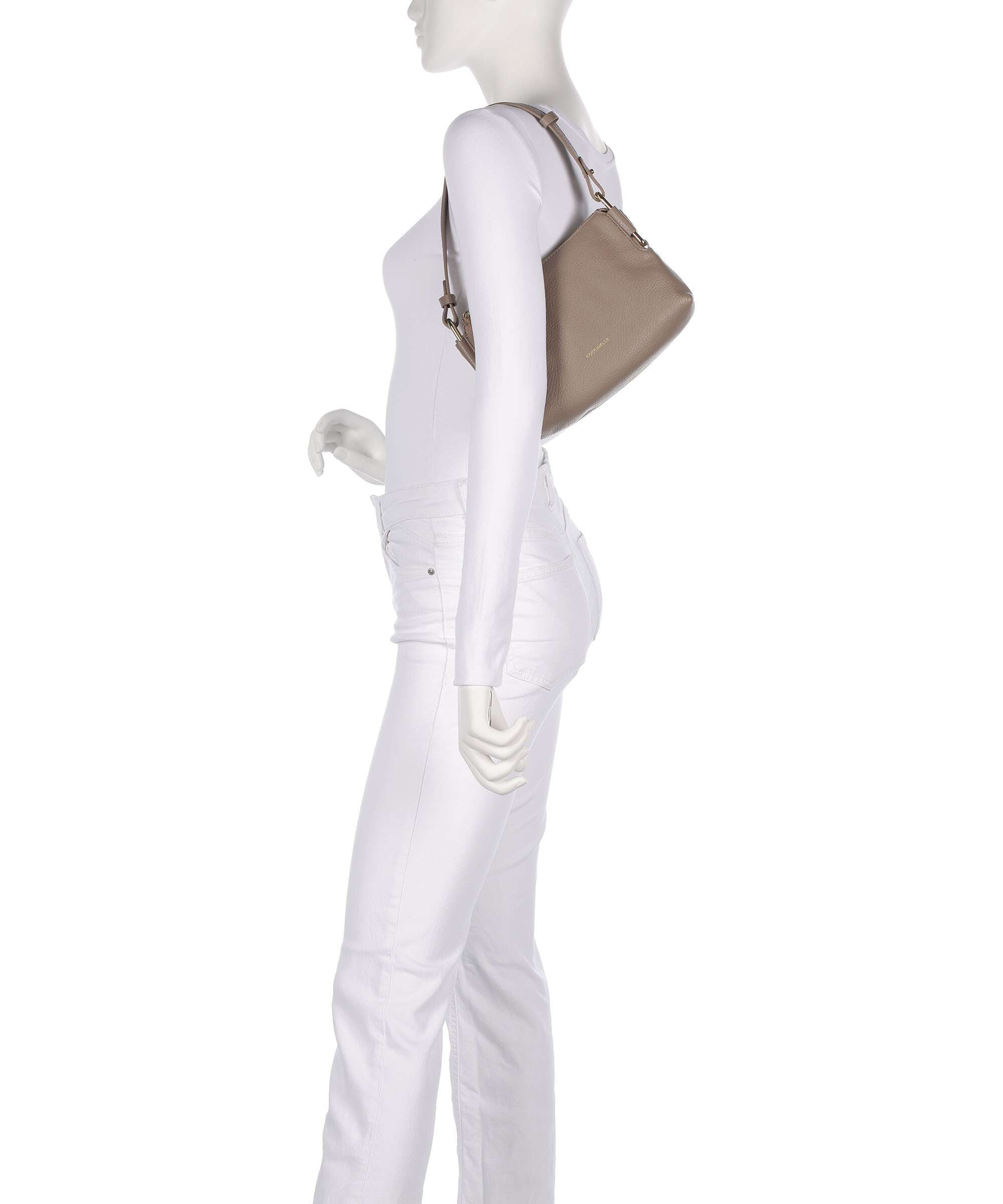 Coccinelle Rebekka Shoulder bag warm taupe