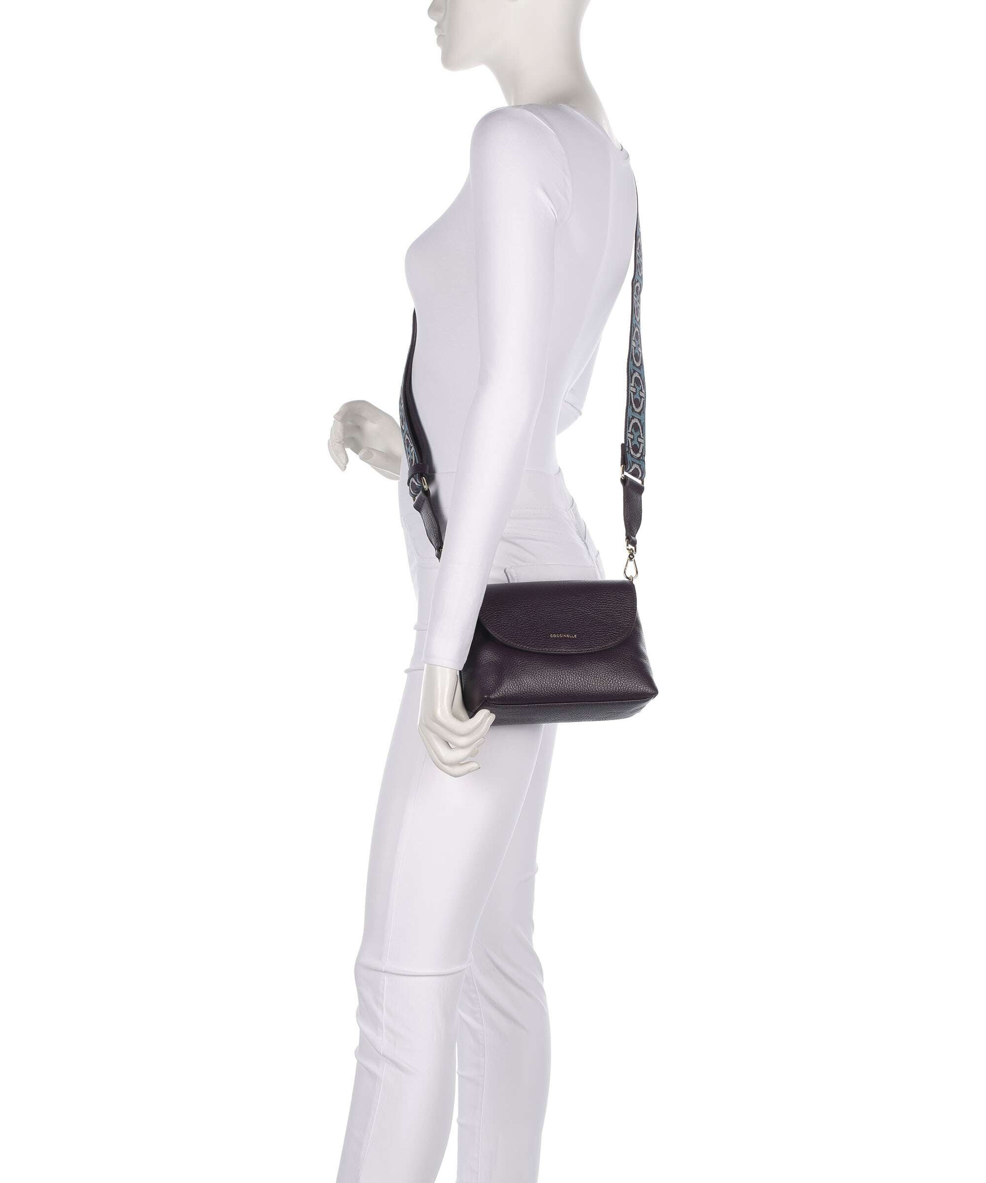 Coccinelle Paulina Crossbody bag prune