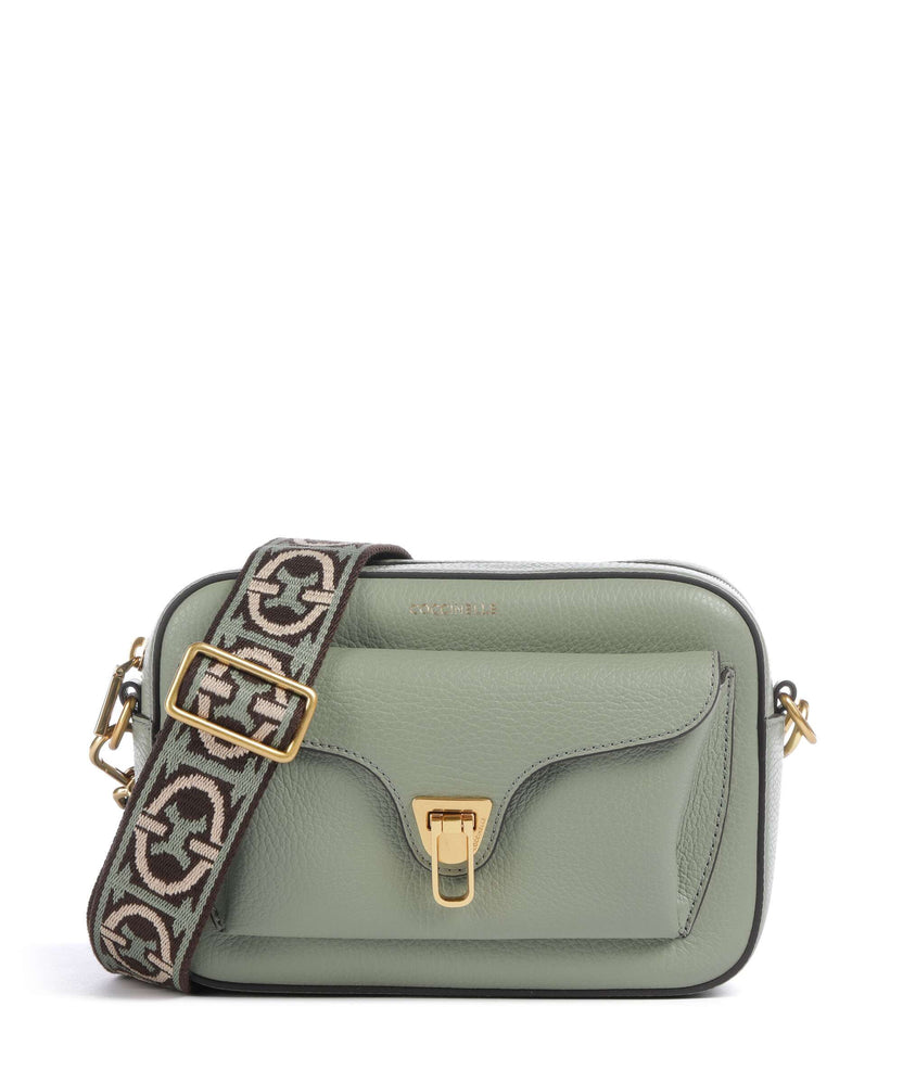 Coccinelle Beat Soft Ribbon Crossbody bag greenery