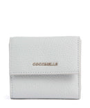 Coccinelle Metallic Soft Wallet snow