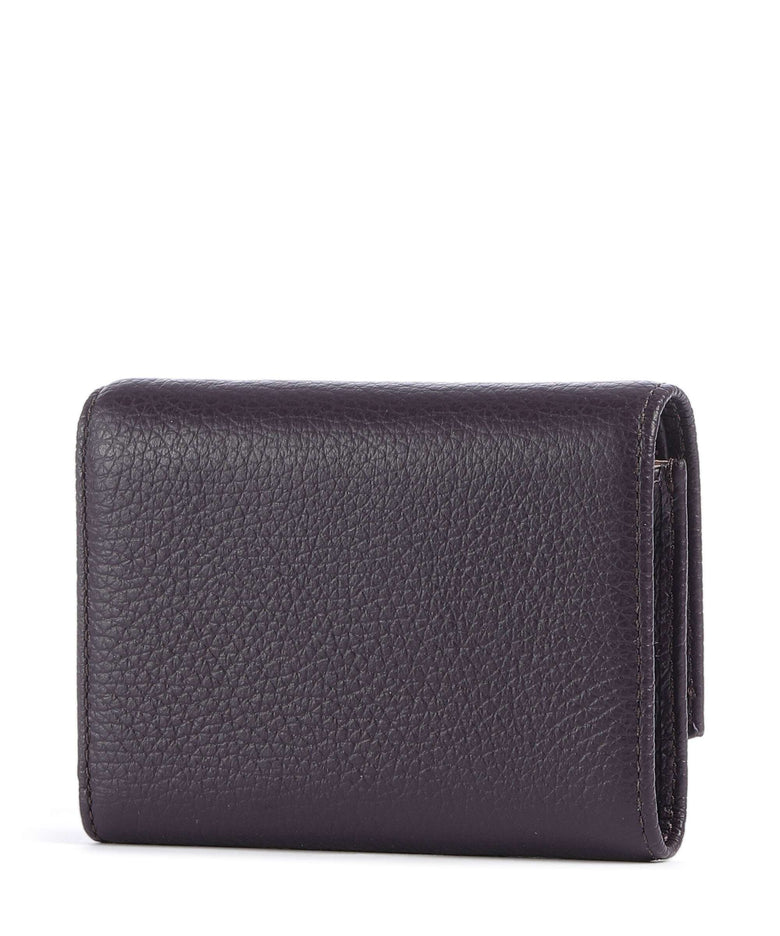 Coccinelle Metallic Soft Wallet prune