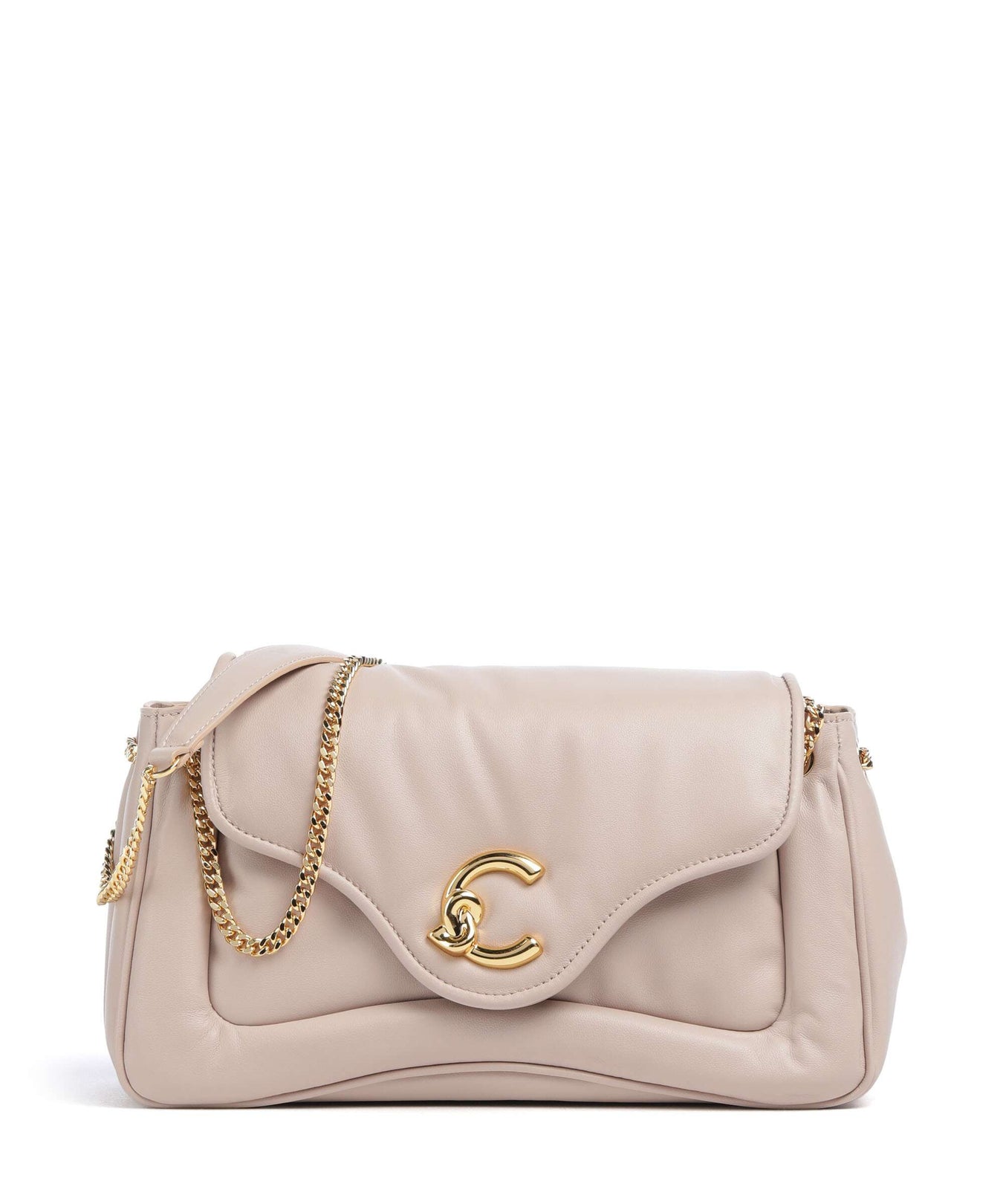 Coccinelle C-Me Fluffy Shoulder bag rosette