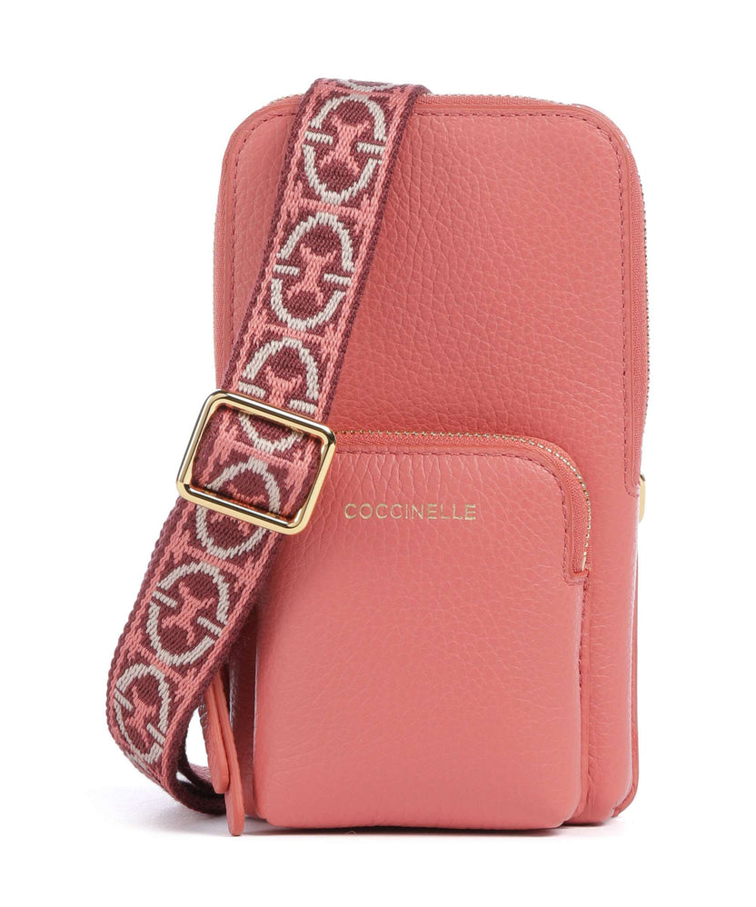 Coccinelle Pixie Phone bag pink clay