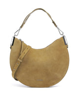 Coccinelle Sunup Suede Hobo bag seagrass