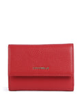 Coccinelle Metallic Soft Wallet scarlet