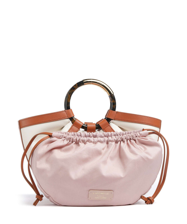 Coccinelle Shell Handbag crab/pearl