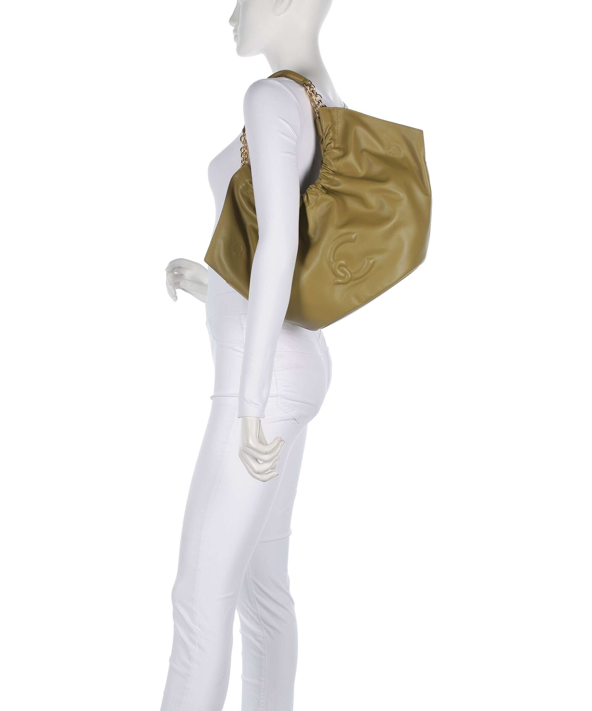 Coccinelle Smash Hobo bag seagrass