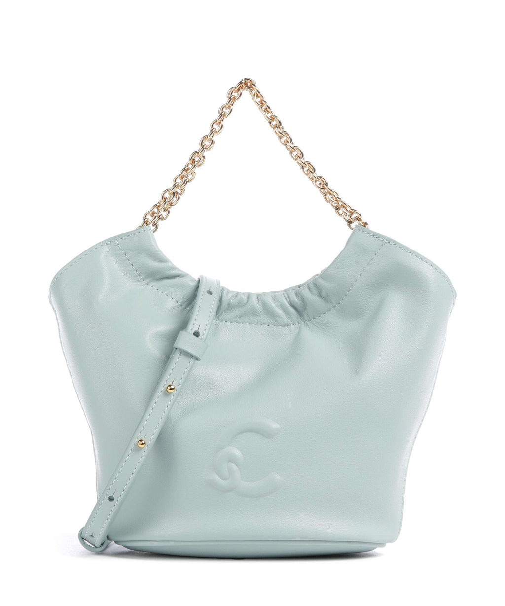 Coccinelle Smash Bucket bag aquamarine