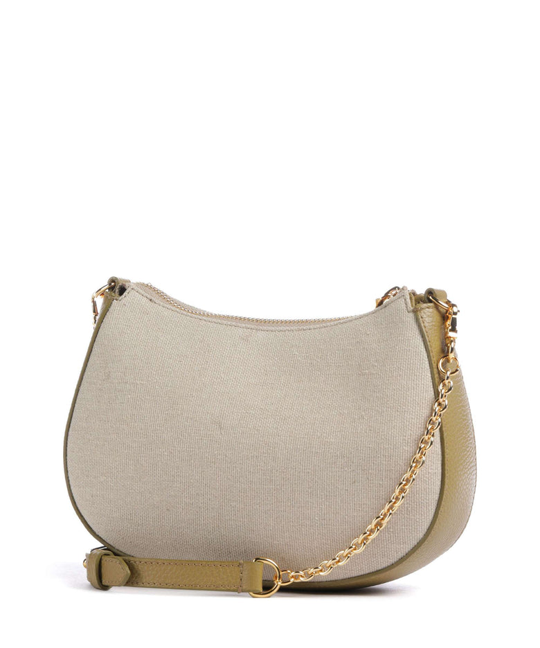 Coccinelle C-Easy Canvas Crossbody bag natural/seagrass