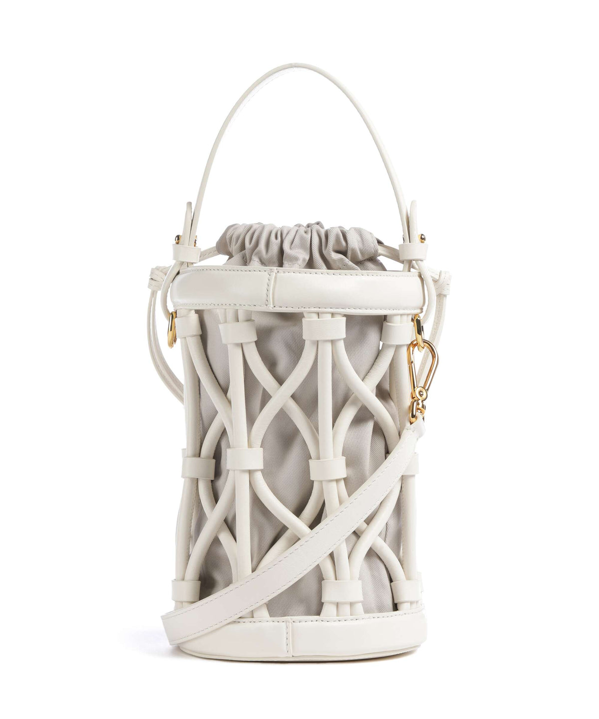Coccinelle Koi Bucket bag pearl