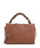 Coccinelle Boheme Grana Double Hobo bag cognac/noir