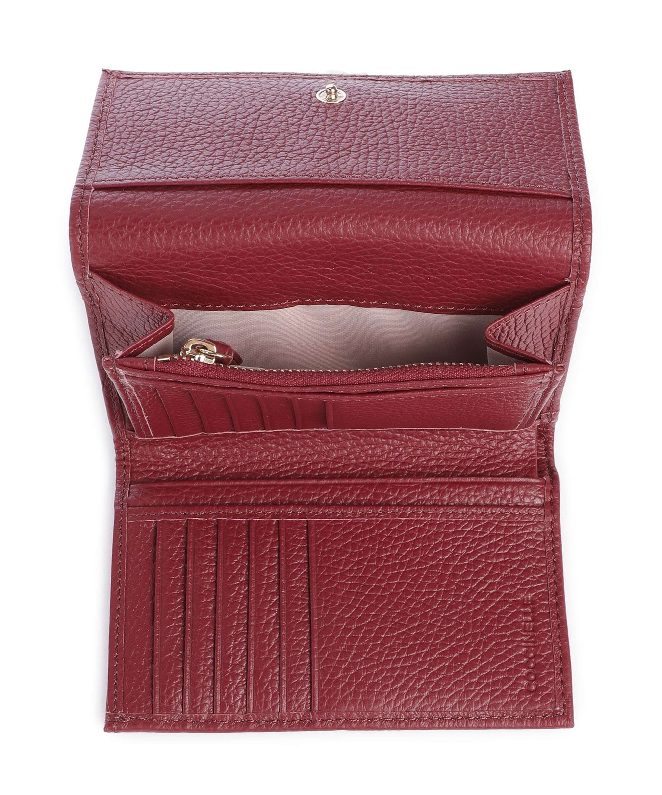 Coccinelle Metallic Soft RFID Wallet ribes