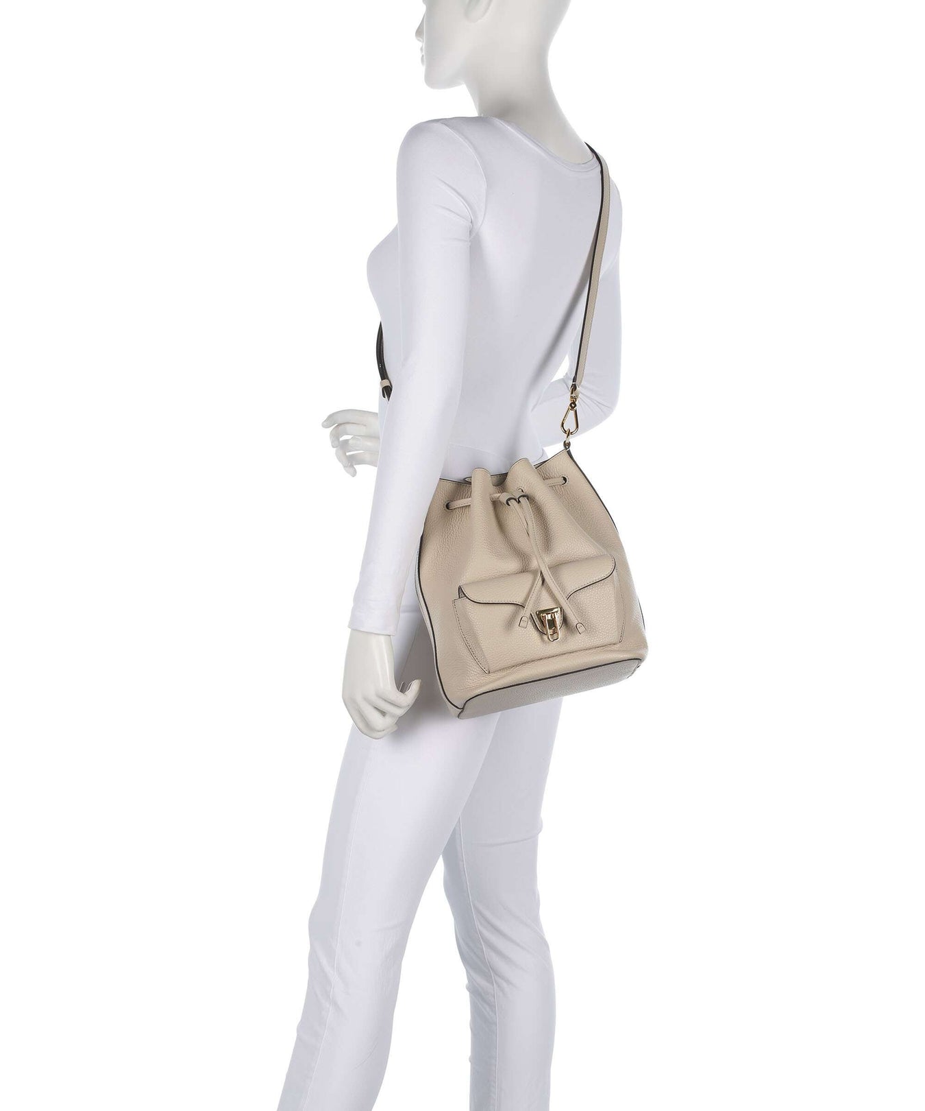 Coccinelle Beat Generation Bucket bag sandshell