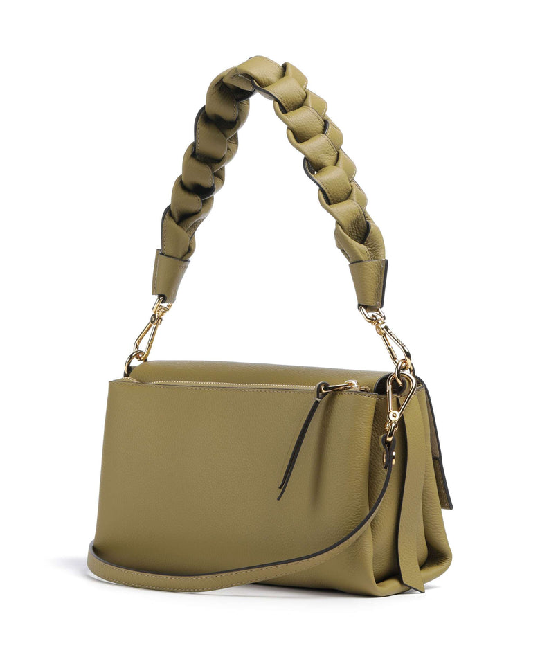 Coccinelle Boheme Grana Double Shoulder bag seagrass/sandshell