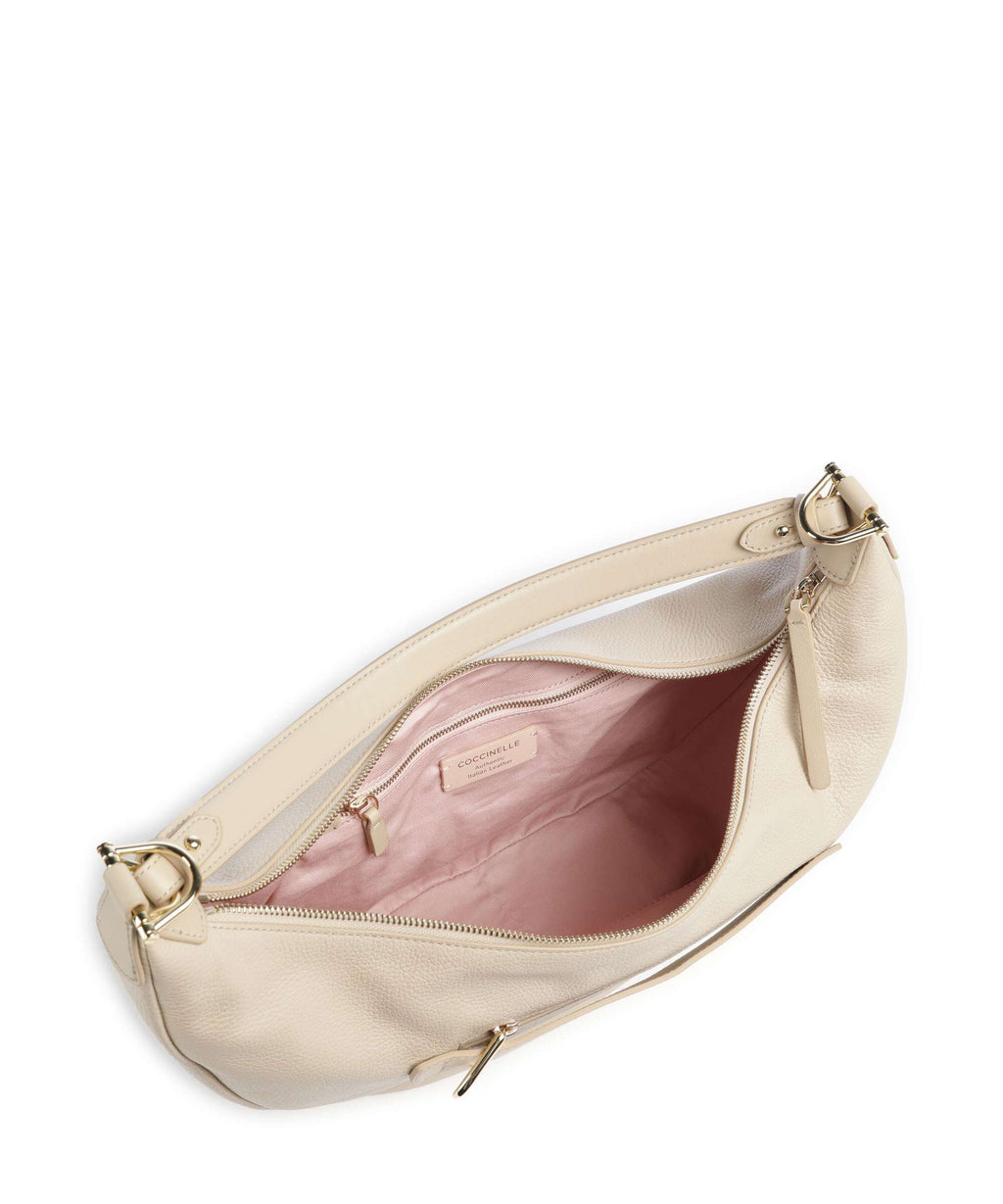 Coccinelle Paki Hobo bag sandshell