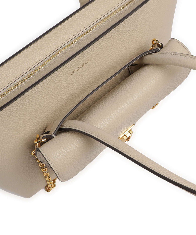 Coccinelle Beat Double Shoulder bag sandshell