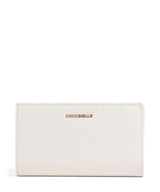 Coccinelle Metallic Soft RFID Wallet pearl