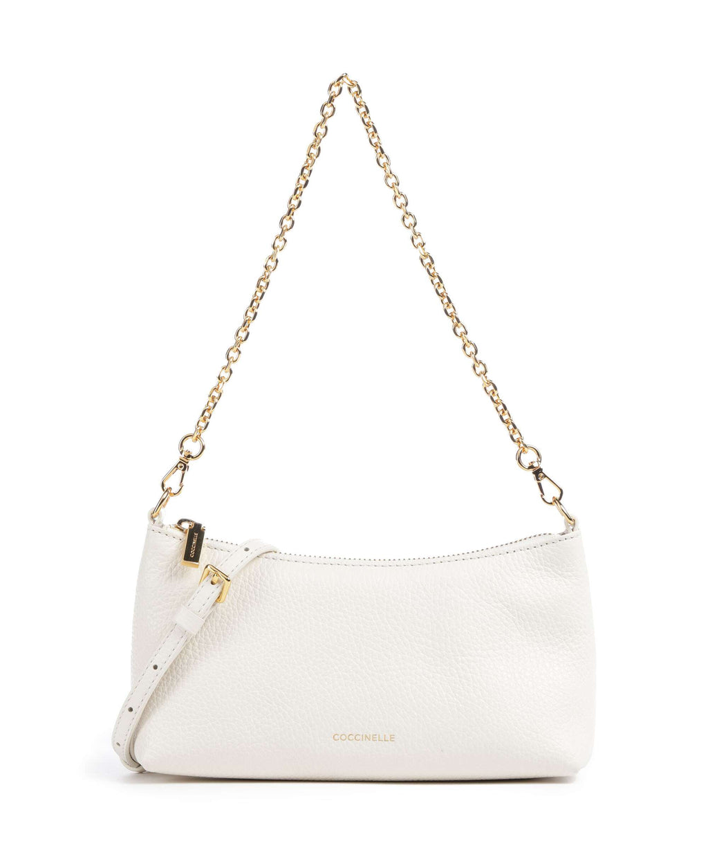 Coccinelle Aura Shoulder bag pearl