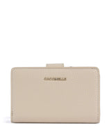 Coccinelle Metallic Soft Wallet sandshell