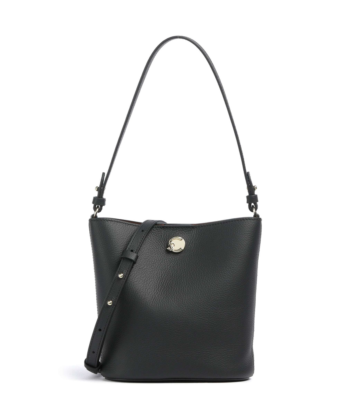 Coccinelle Nikla Bucket bag noir/cognac