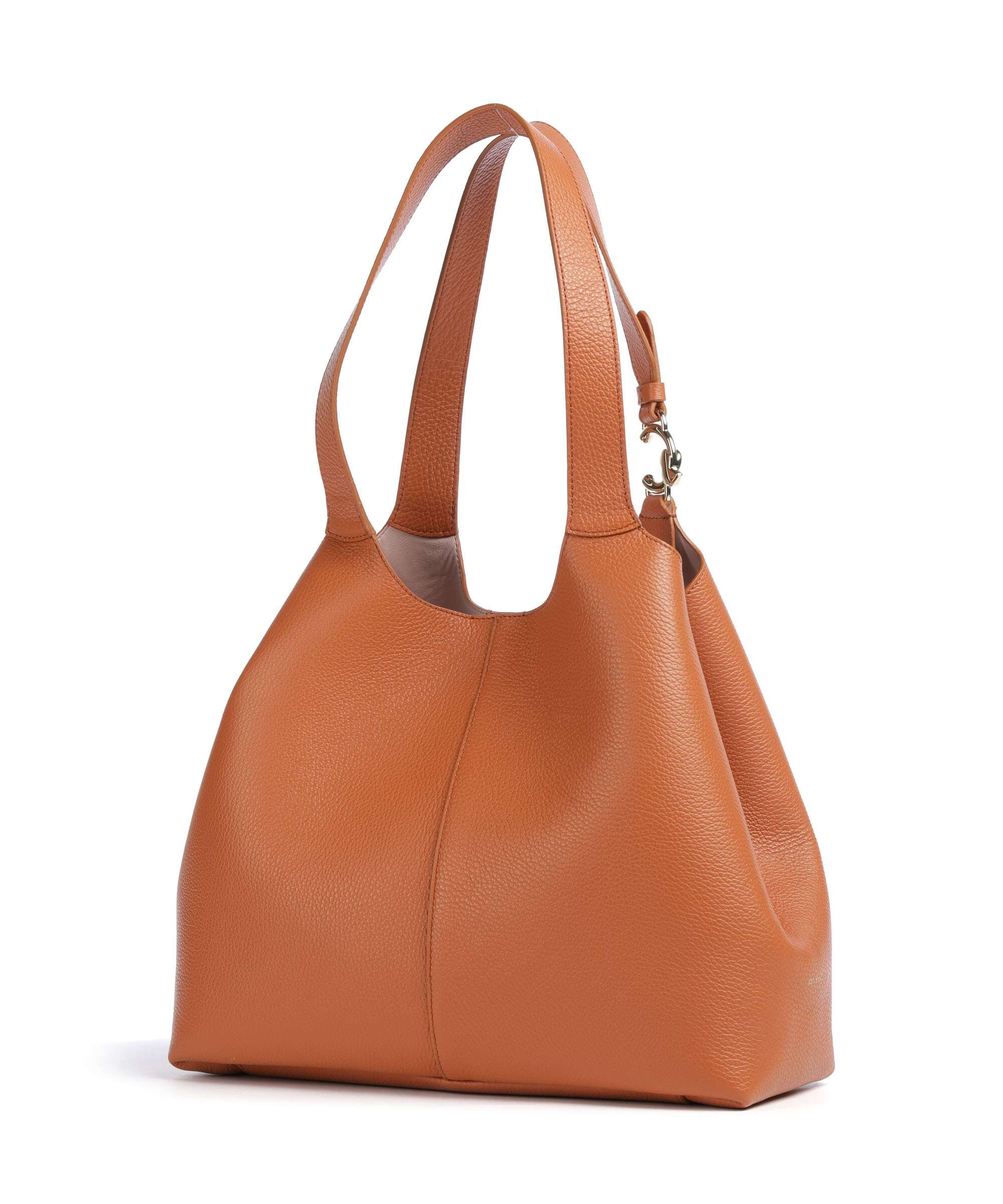 Coccinelle C-Easy Hobo bag grained leather crab - E1SHA110101-R41