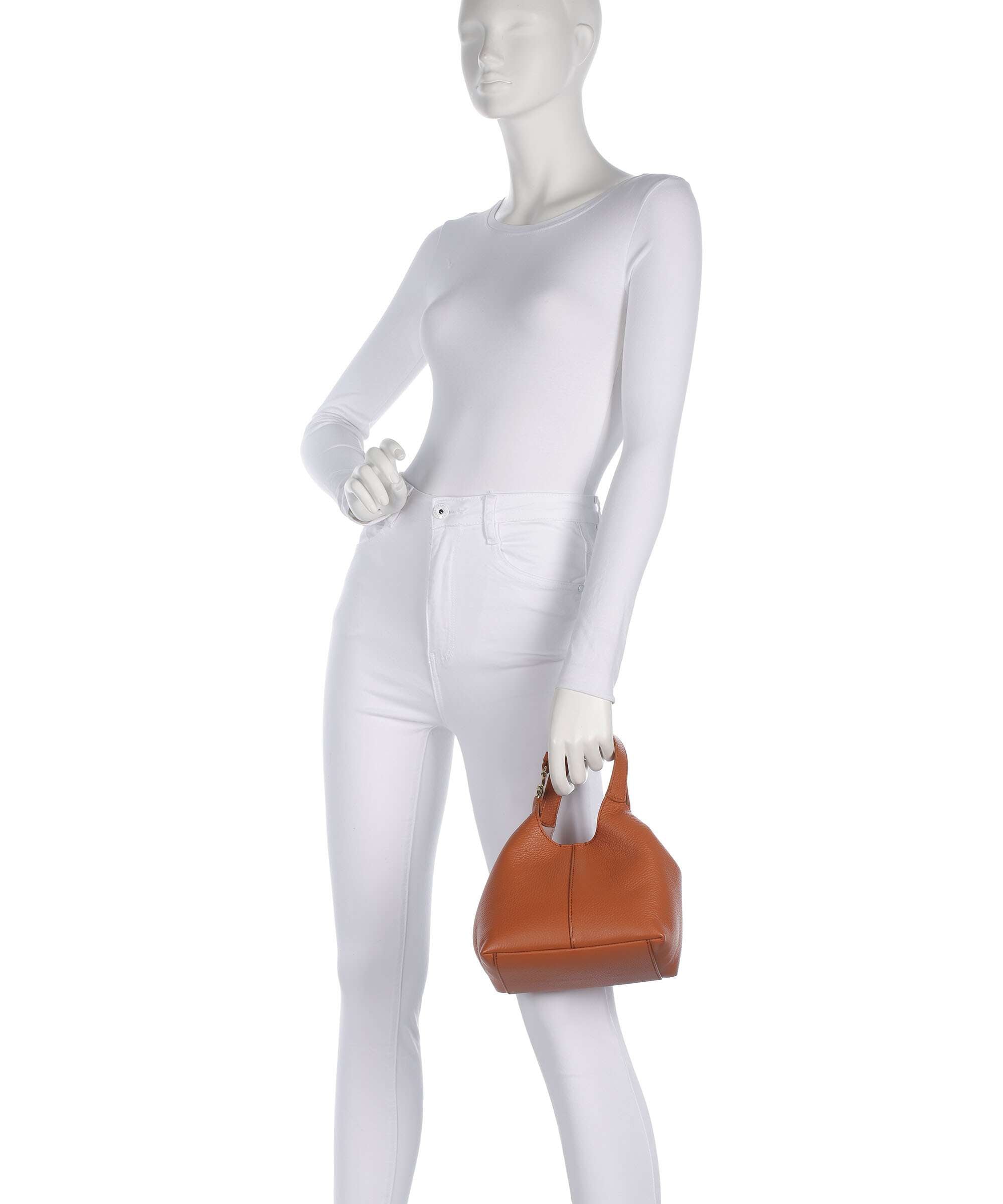 Coccinelle C-Easy Handbag grained leather crab - E1SHA580101-R41