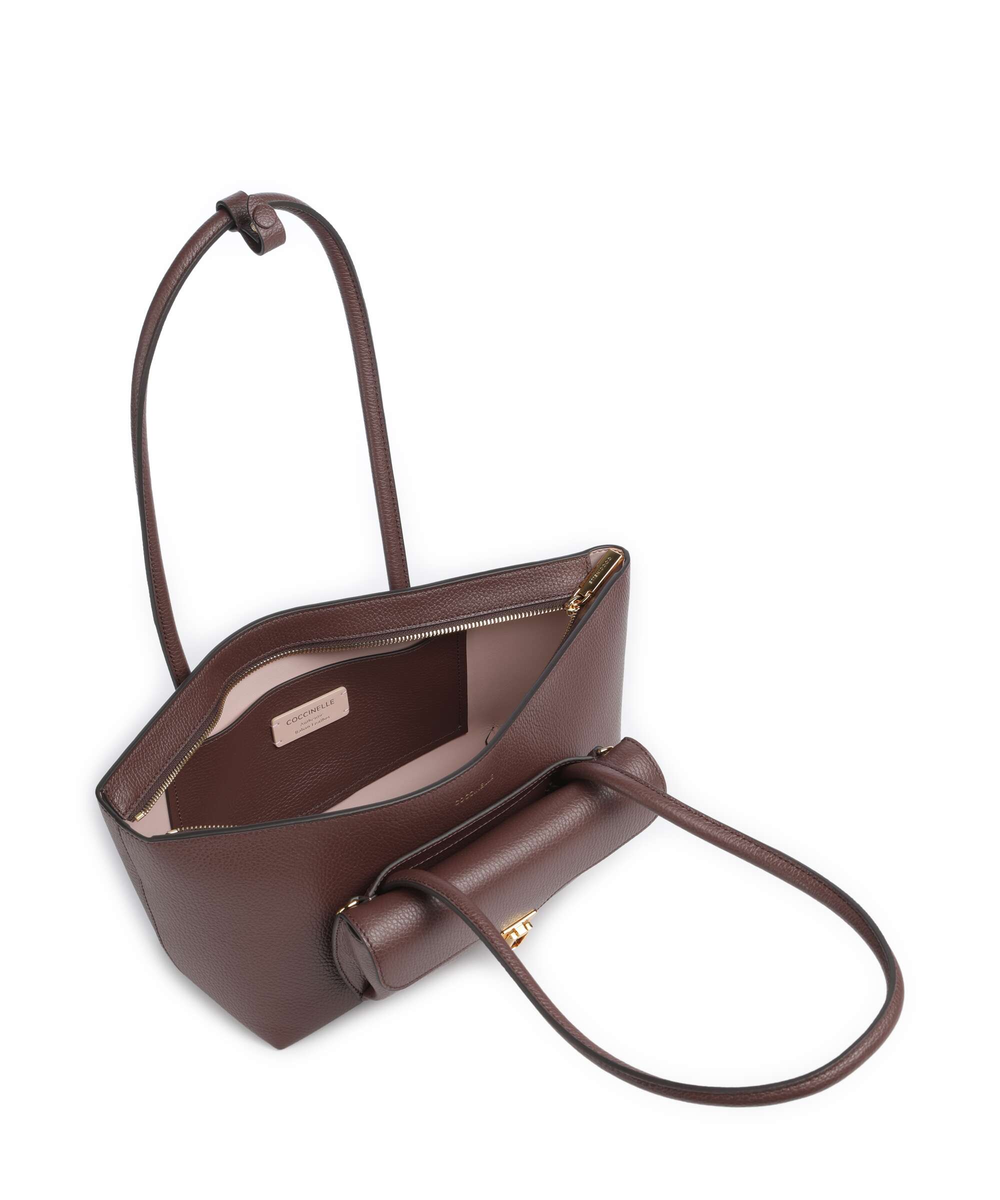 Coccinelle Beat Double Shoulder bag berry