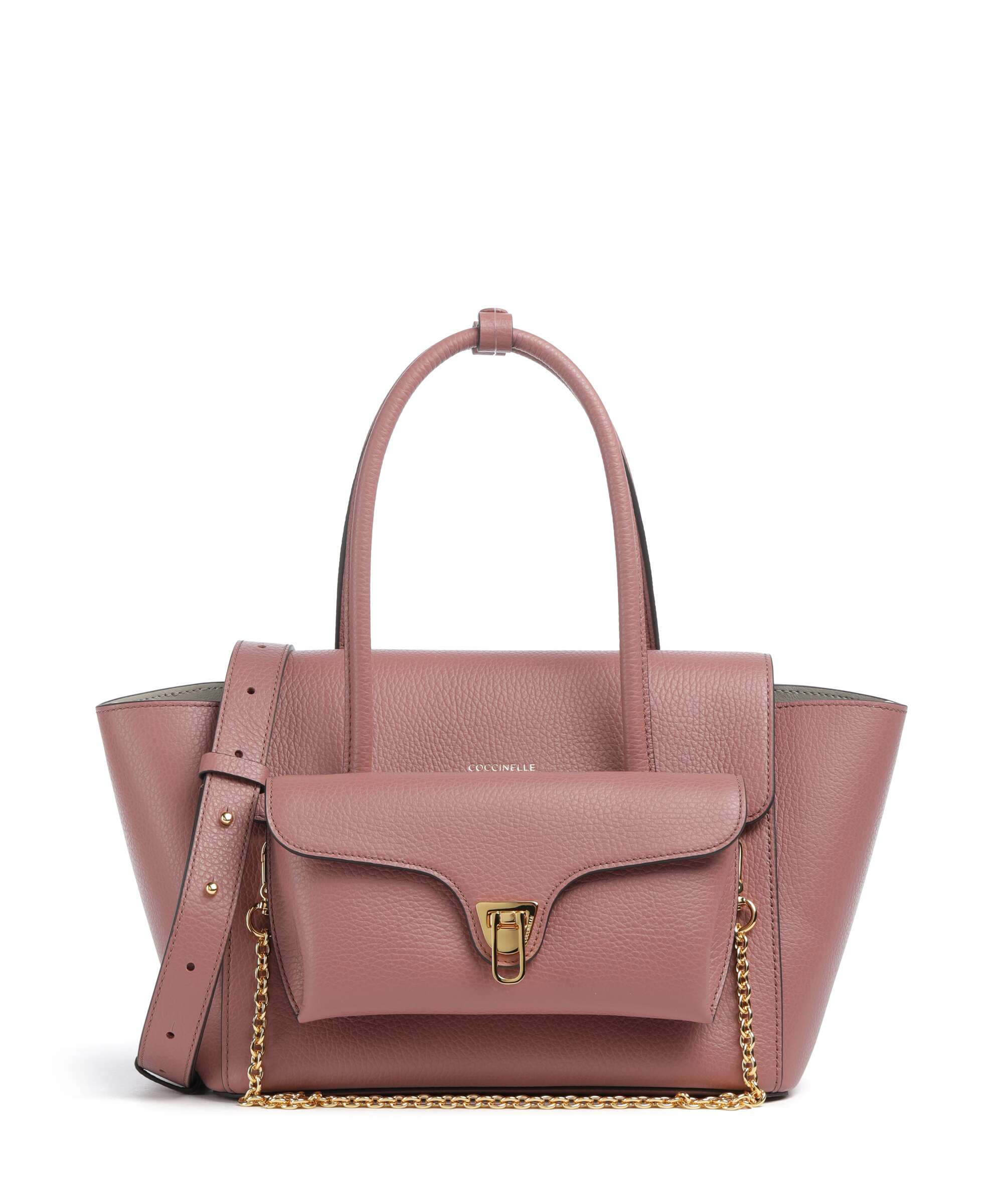 Coccinelle Beat Double Handbag winter rose