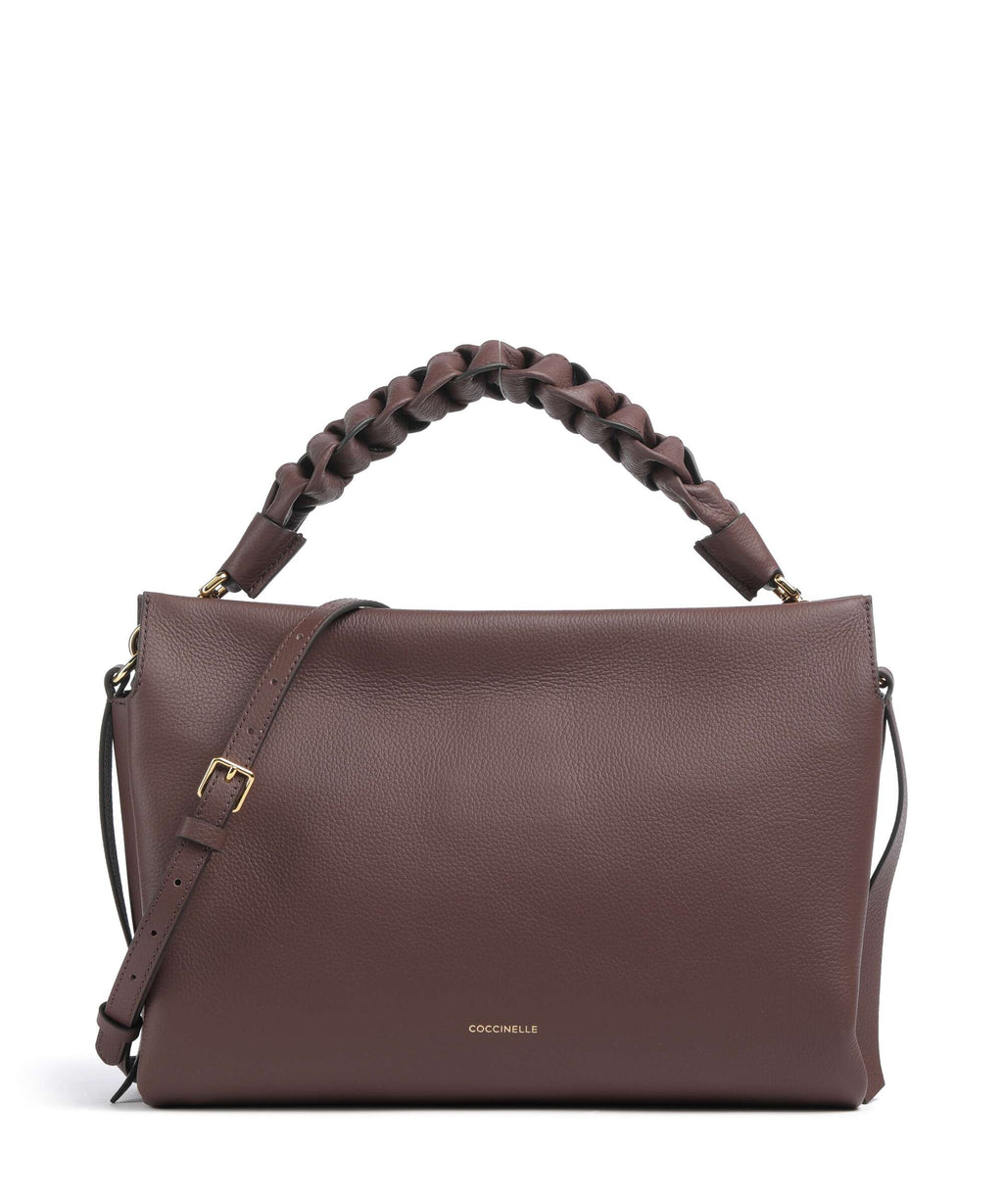 Coccinelle Boheme Grana Double Hobo bag berry/winter rose