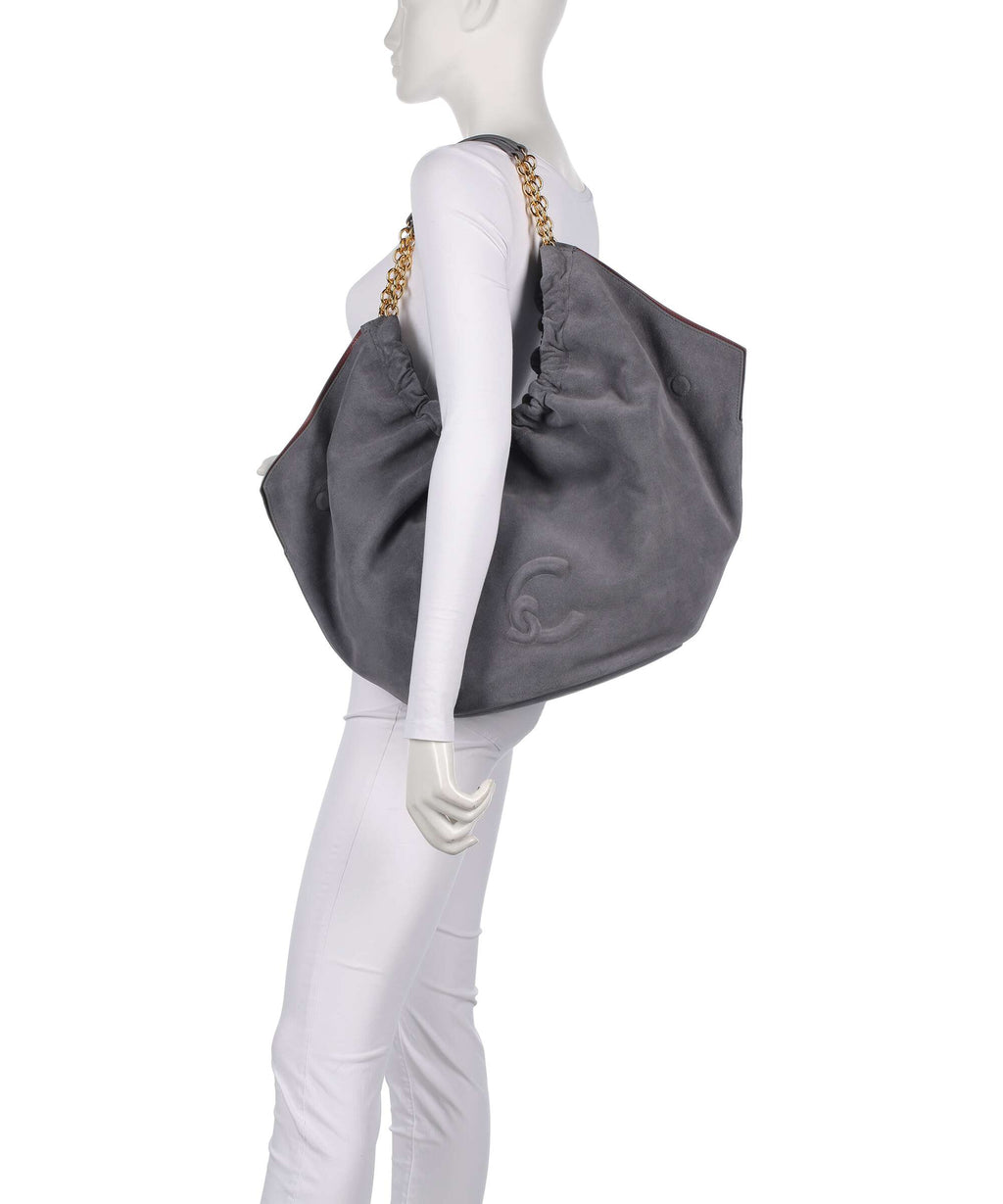 Coccinelle Smash Suede Hobo bag stove