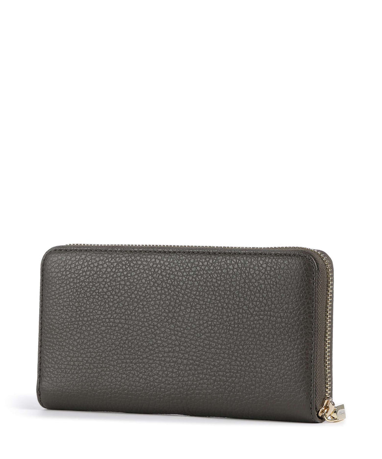 Coccinelle Metallic Soft Wallet fango