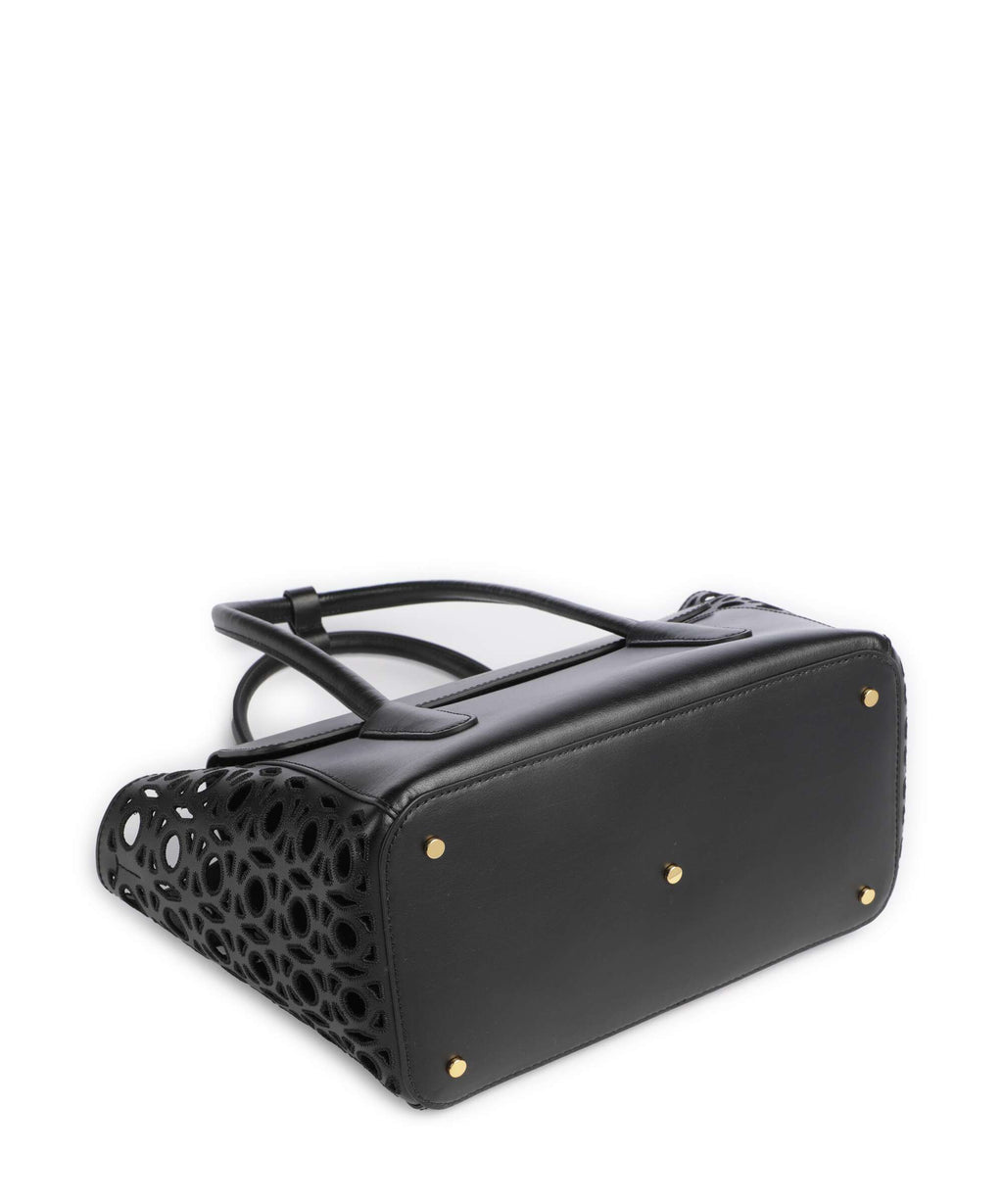 Coccinelle Beat Double Monogram Handbag noir