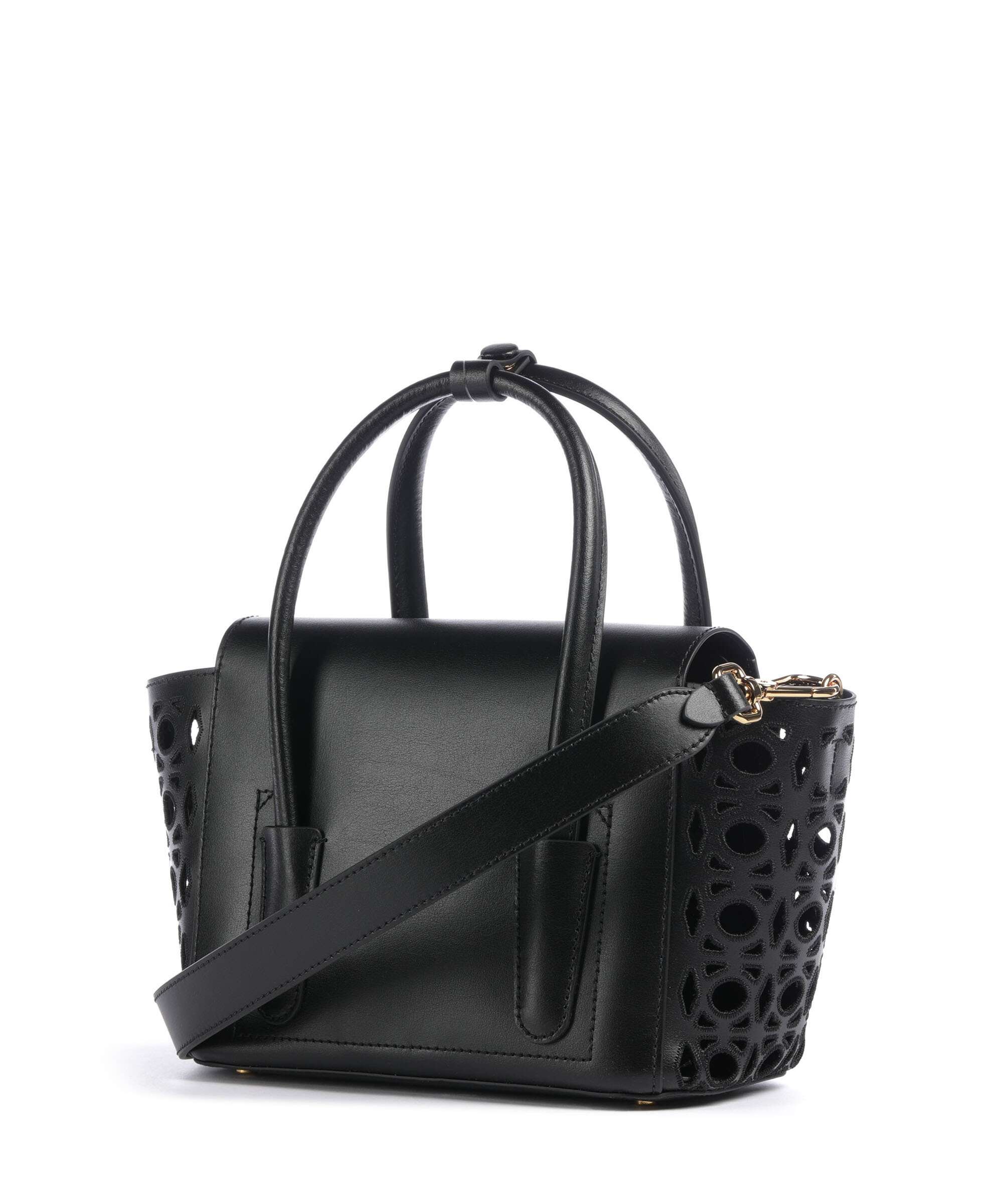 Coccinelle Beat Double Monogram Handbag noir