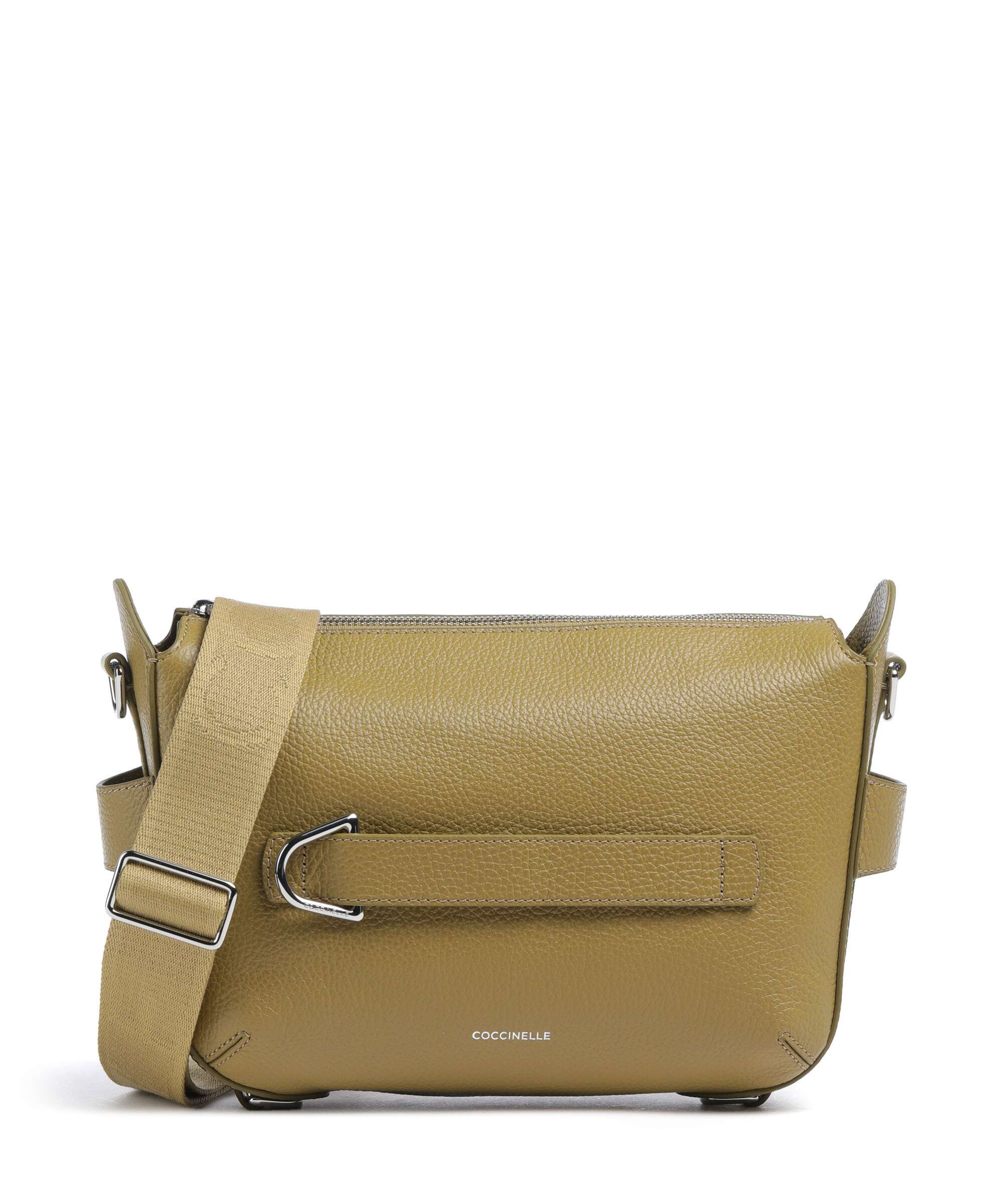 Coccinelle Gretel Ribbon Crossbody bag seagrass