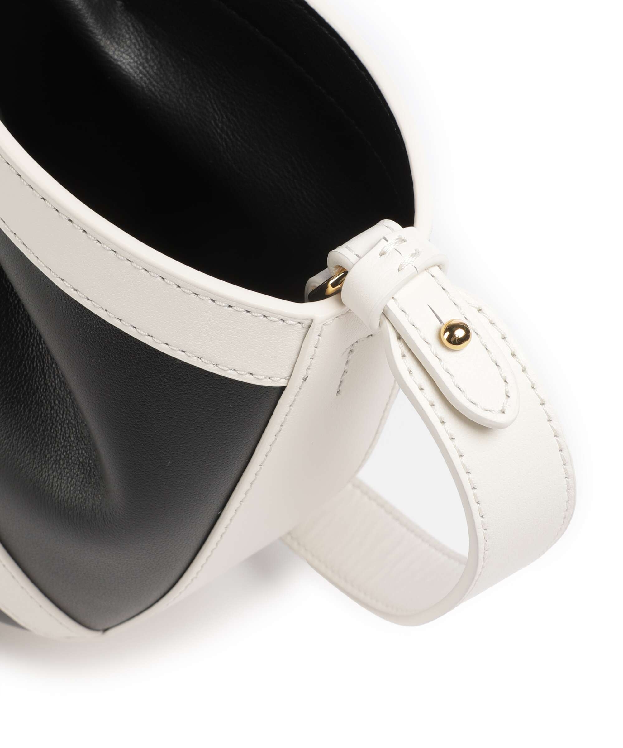 Coccinelle Shell Handbag pearl/noir